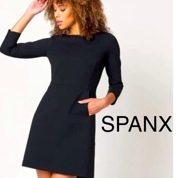 SPANX Dresses & Skirts - ON SALE NEW Spanx perfect shift dress classic black